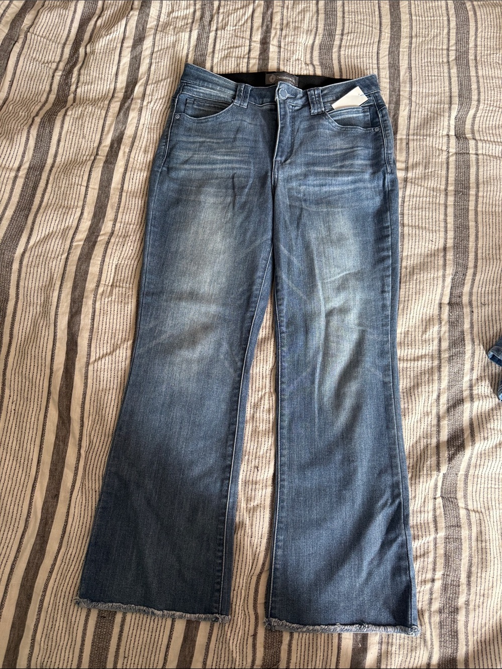 Democracy Women's Flare Jeans in Medium Blue Wash